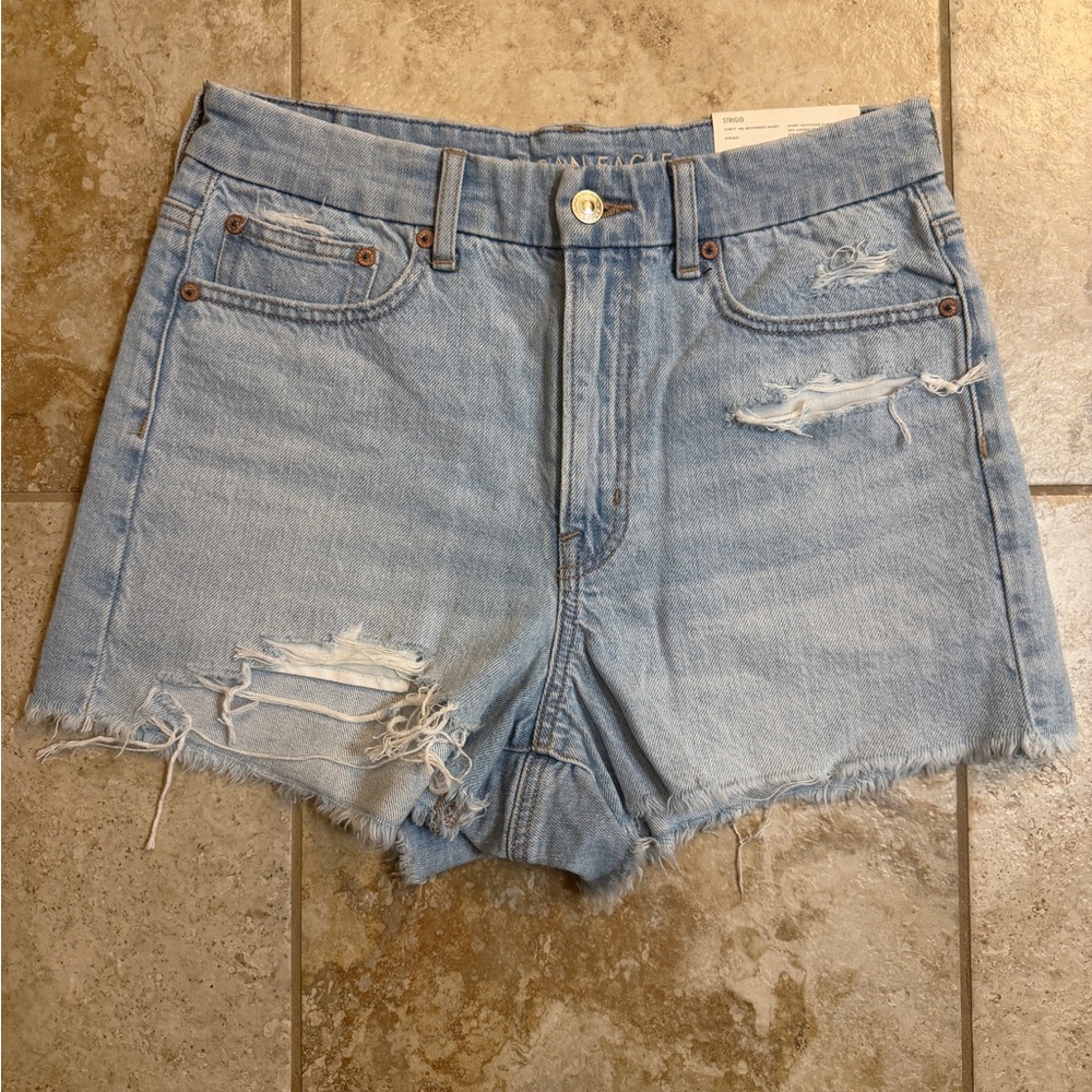 American Eagle Curvy 90’s Boyfriend Jean Shorts Women’s Sz 4